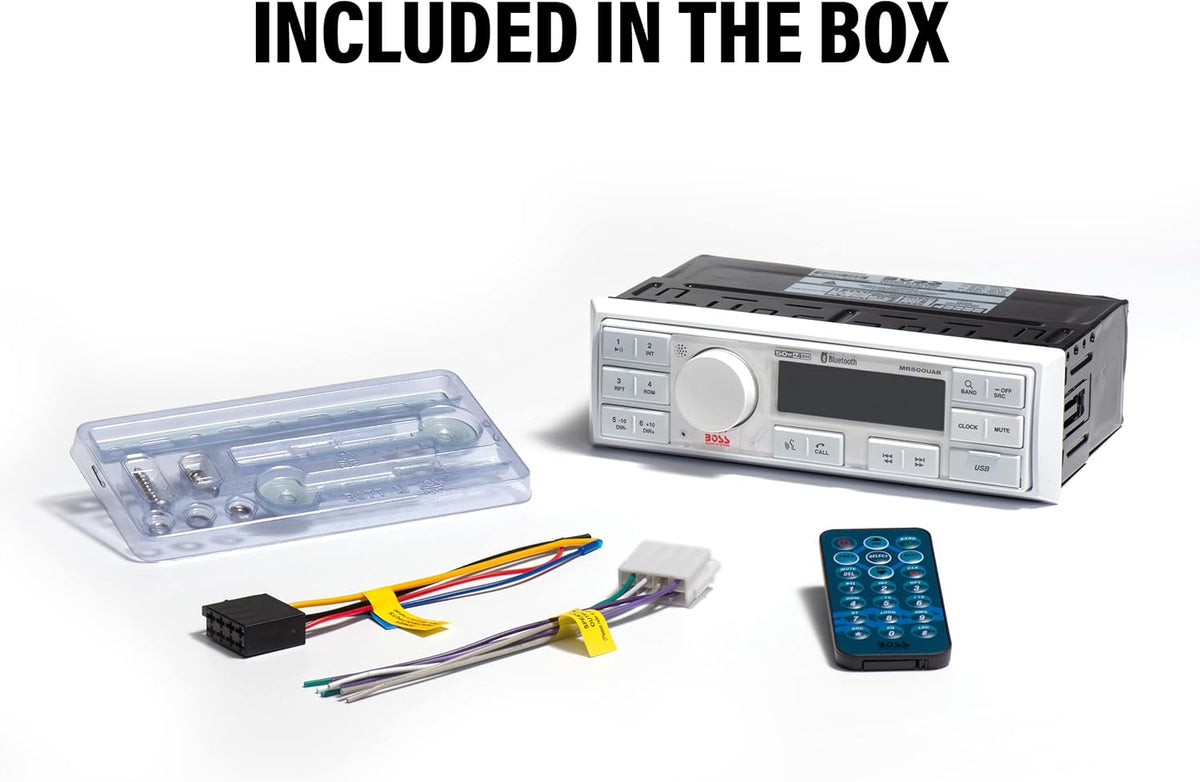 Weatherproof Marine Radio Receiver with Bluetooth V952