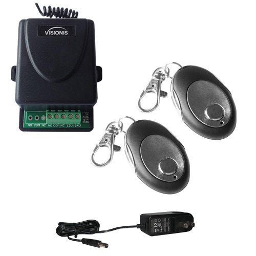 One Door Access Control Outswinging Door 300lbs Electromagnetic Lock with Wireless Receiver and Remote and Smartphone Controlled WiFi Kit K8426