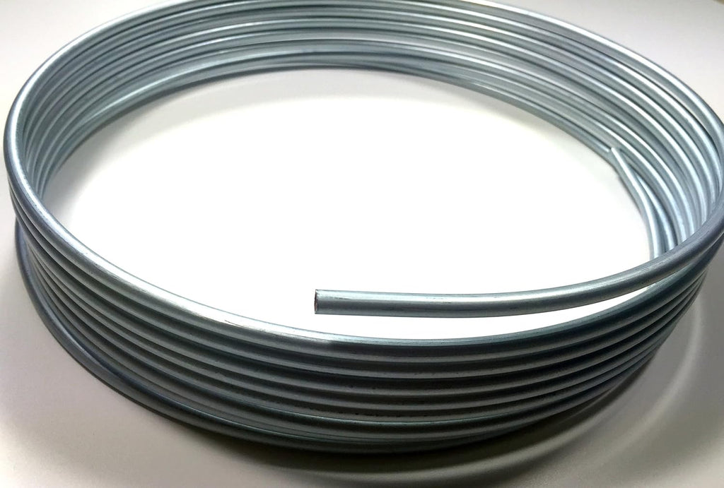 Two Coils of 25 Foot Zinc Plated 5/16 Inch Tubing (50 ft total) Pack of 2 Y353
