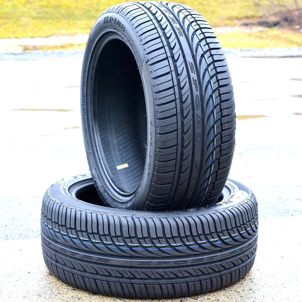 235/55R18 ZR 104W XL High Performance Tires Set of 4 G851038