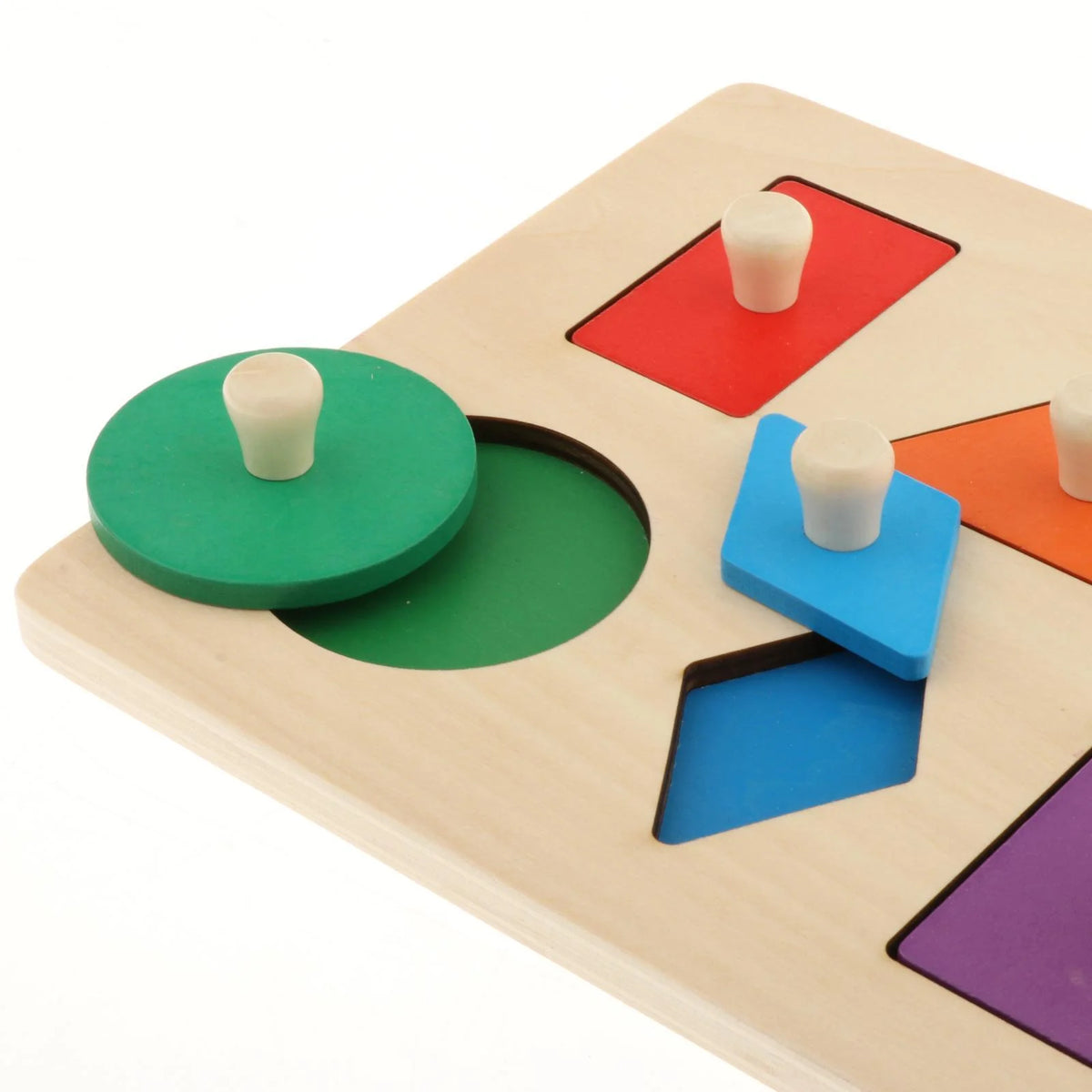 Wooden Shape Puzzles Educational Toy W120