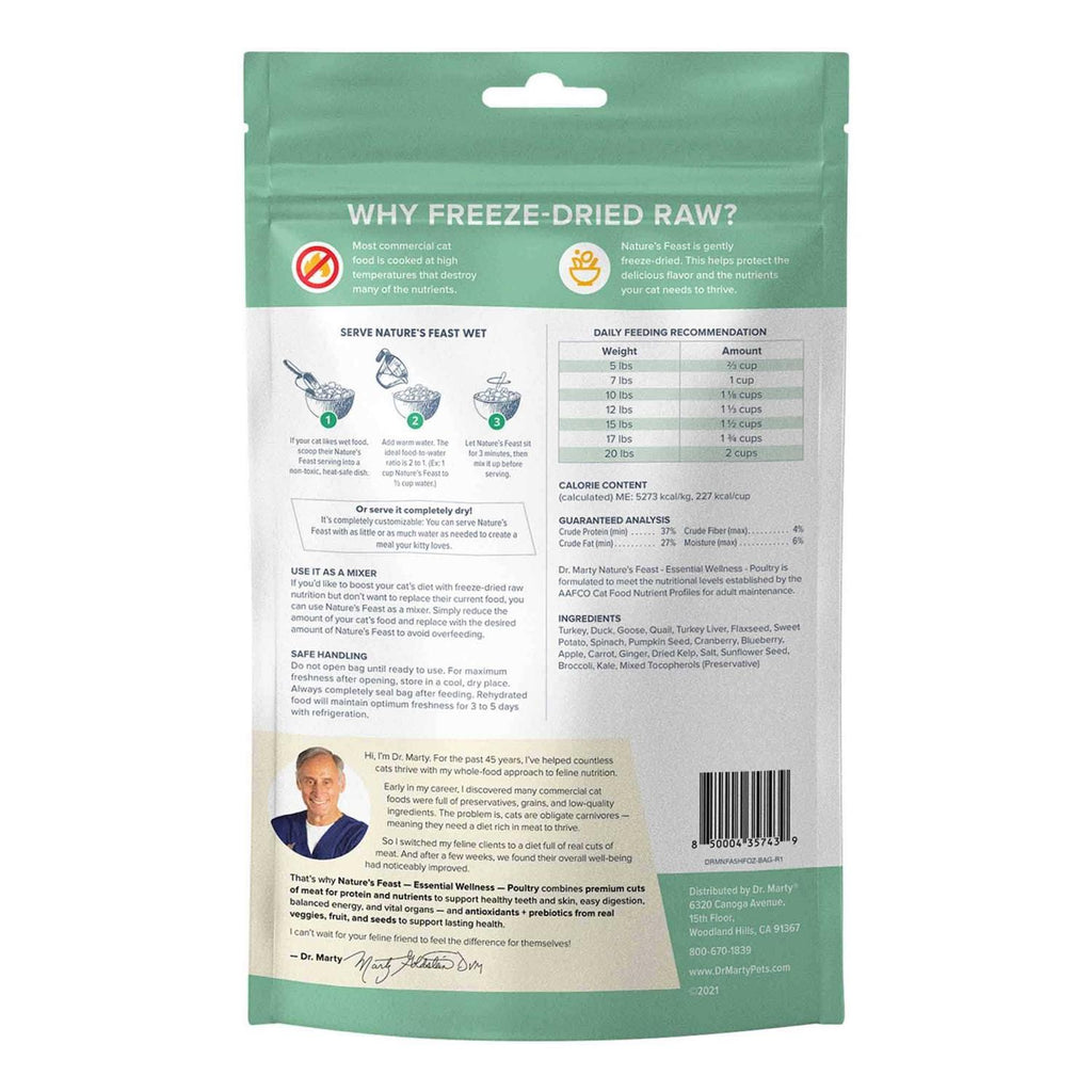 Poultry Freeze Dried Raw Cat Food U5105