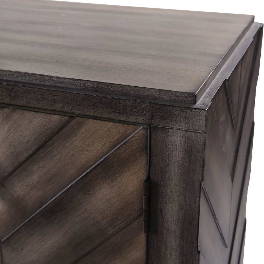 Reclaimed Wood 3-Door Console N377895