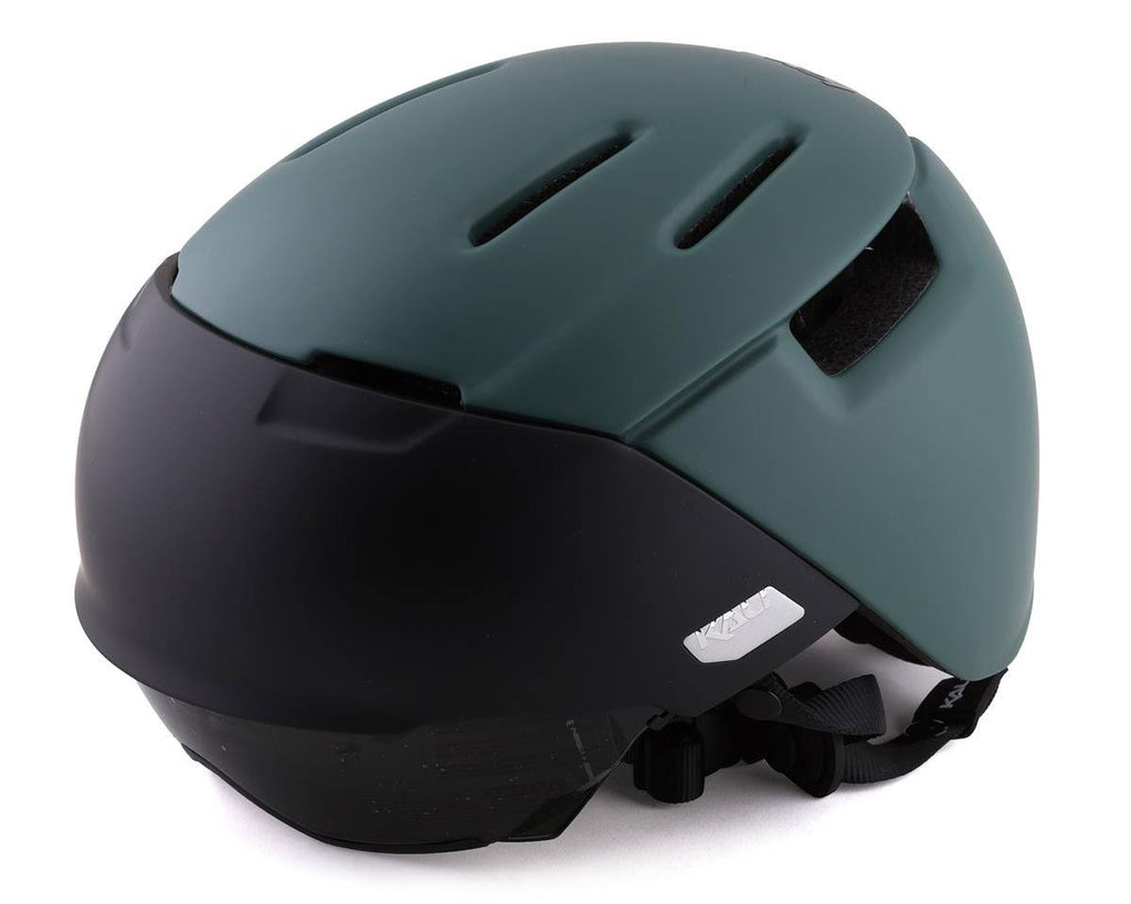 Solid Matte Moss/Black City Helmet, Medium N8401
