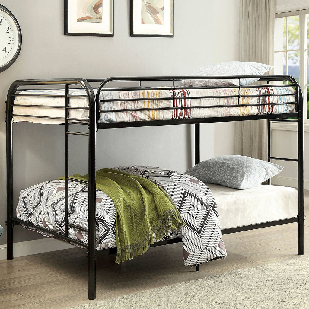 Black Metal Bunk Bed I1705