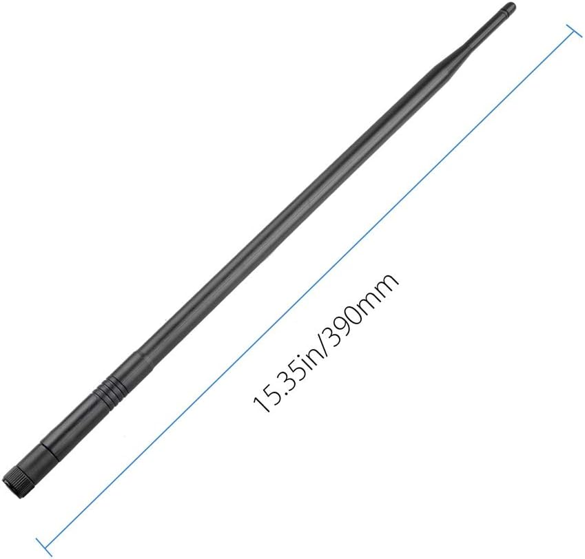 2X 10dBi Dual Band Omni Directional Antenna 2.4Ghz/5Ghz with RP-SMA Male Connector E457