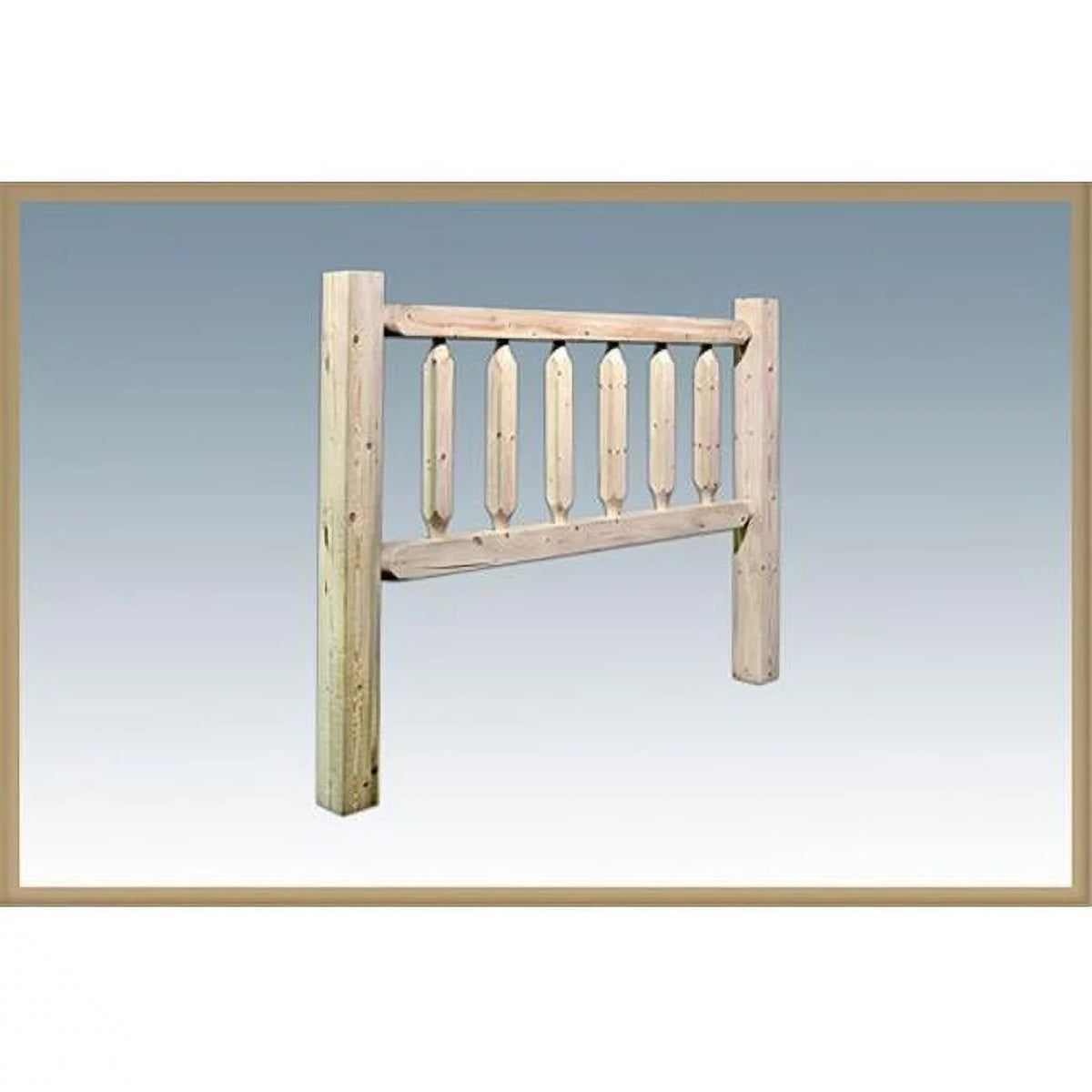 King Size Varnished Headboard N354