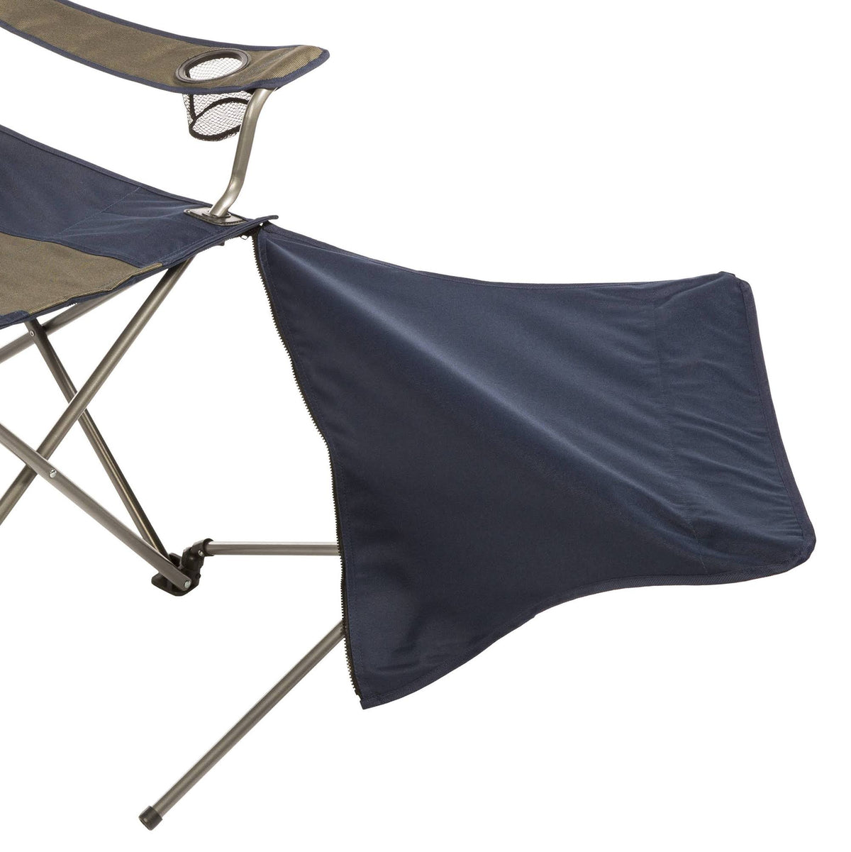 Folding Camping Chair with Footrest 2 Pack E106