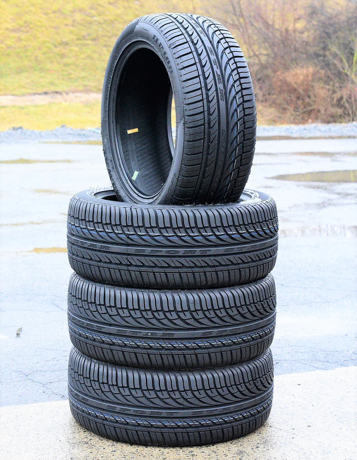 235/55R18 ZR 104W XL High Performance Tires Set of 4 G851038