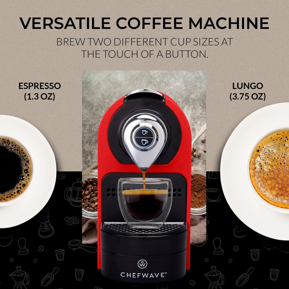 Mini Espresso Machine for Nespresso Capsules I955260