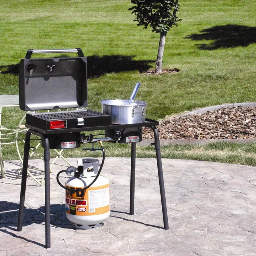 30,000 BTU 2-Burner Propane Stove U380093