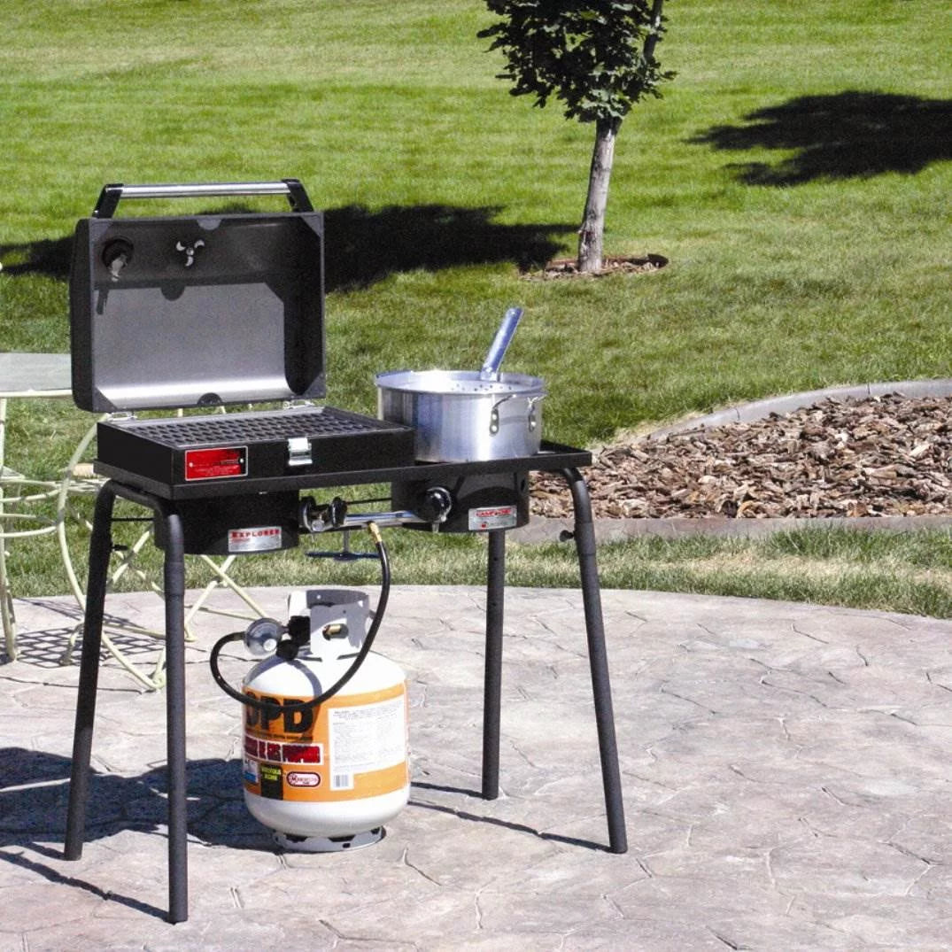 30,000 BTU 2-Burner Propane Stove U380093