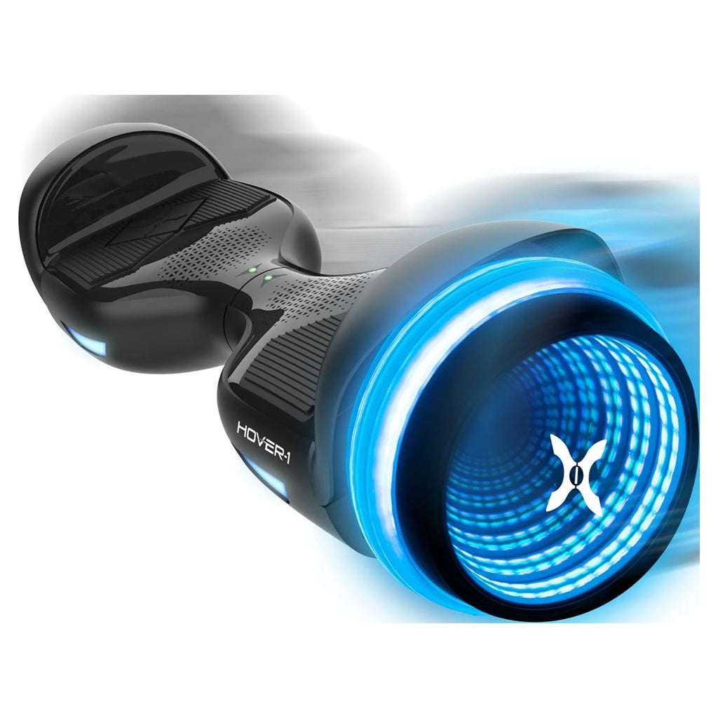 Black Hoverboard with Bluetooth Speaker and LED Lights H871