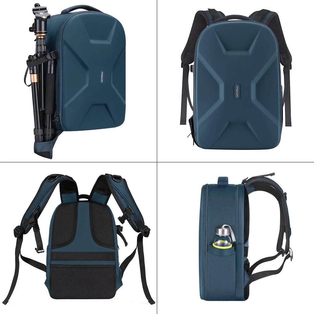 Waterproof Hardshell Camera Backpack with Tripod Holder C35318