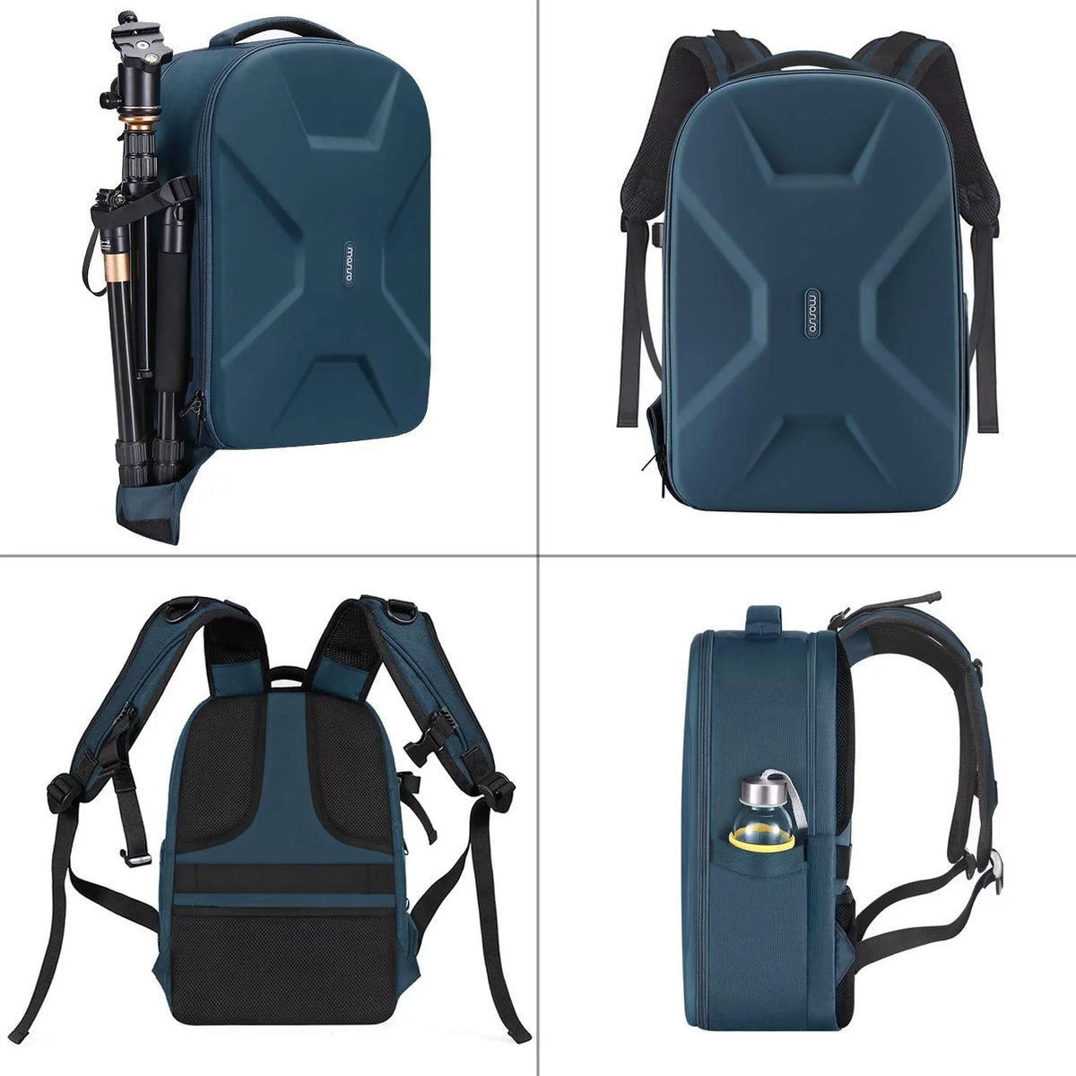 Waterproof Hardshell Camera Backpack with Tripod Holder C35318