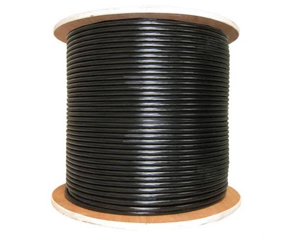 20AWG 1000ft Black RG59 Coaxial Cable D302707