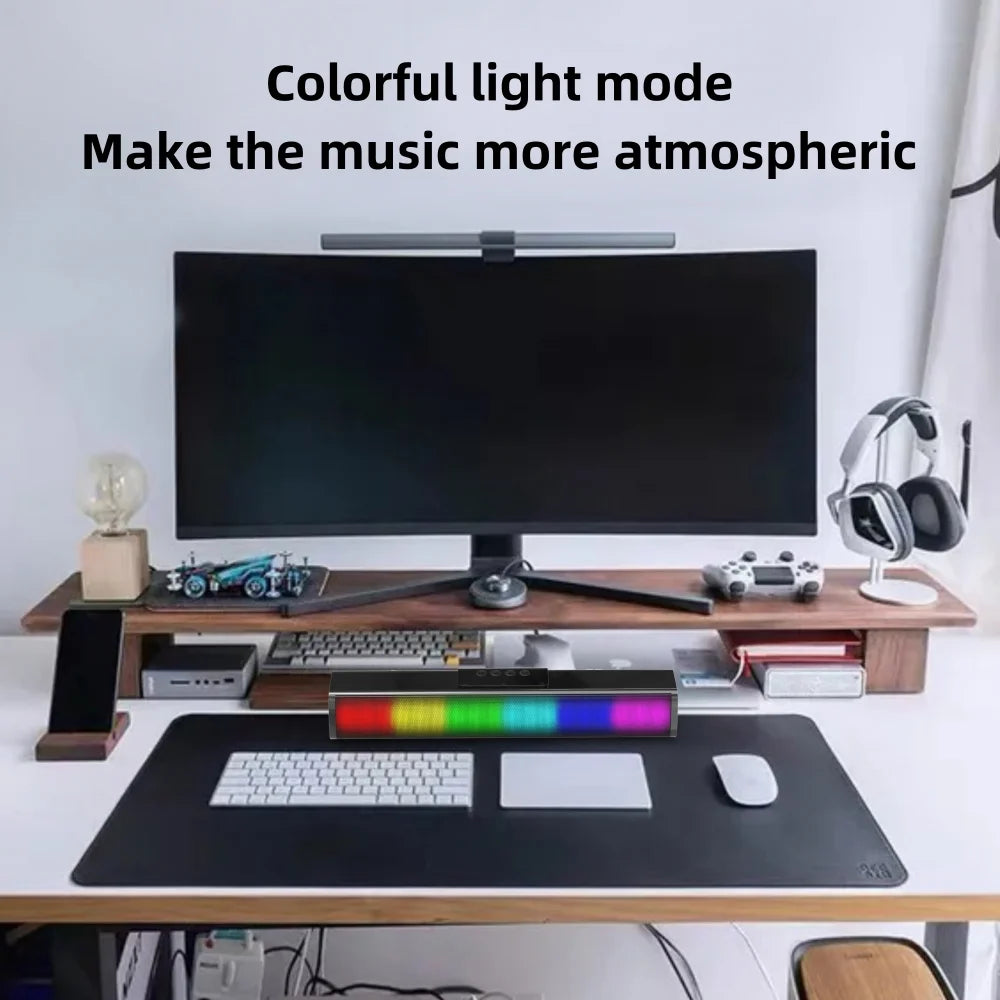 Wireless Bluetooth Sound Bar with RGB Lights J10406