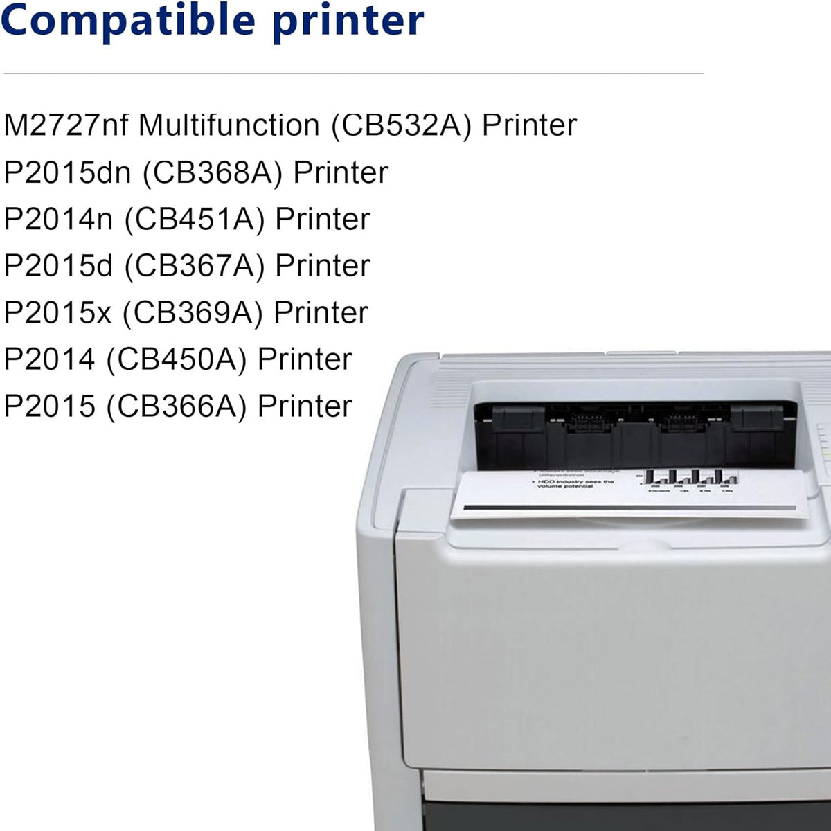 Black 53A Compatible Toner Cartridge for HP Printer N510