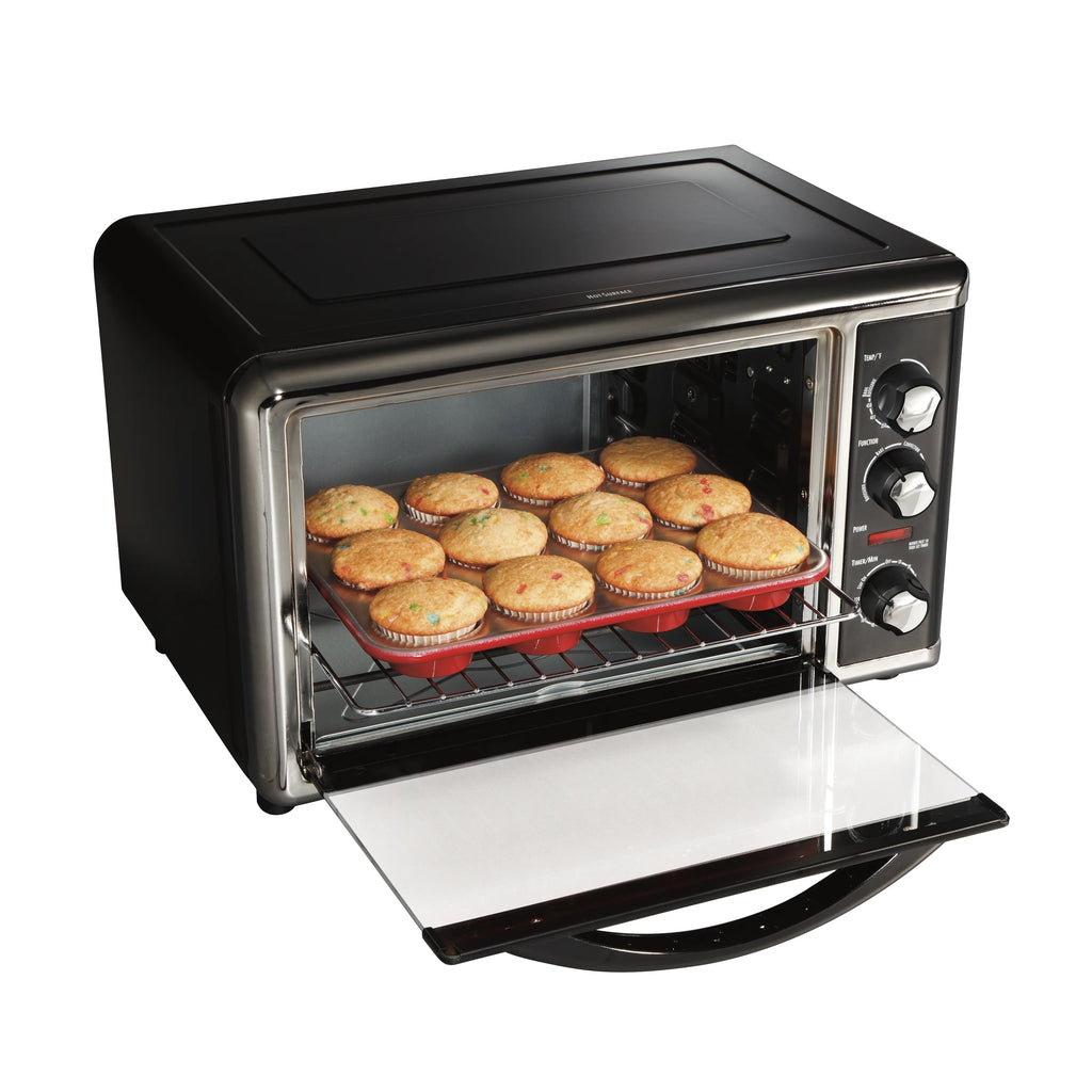 Countertop Oven with Convection and Rotisserie, Extra Large Capacity, Silver E564