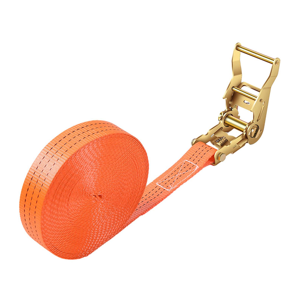 Orange 4cm Multipurpose Cargo Ratchet Straps, 8 Meters H731