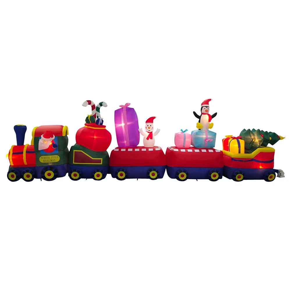 72" Santa Claus Christmas Blown Yard Inflatable K909041