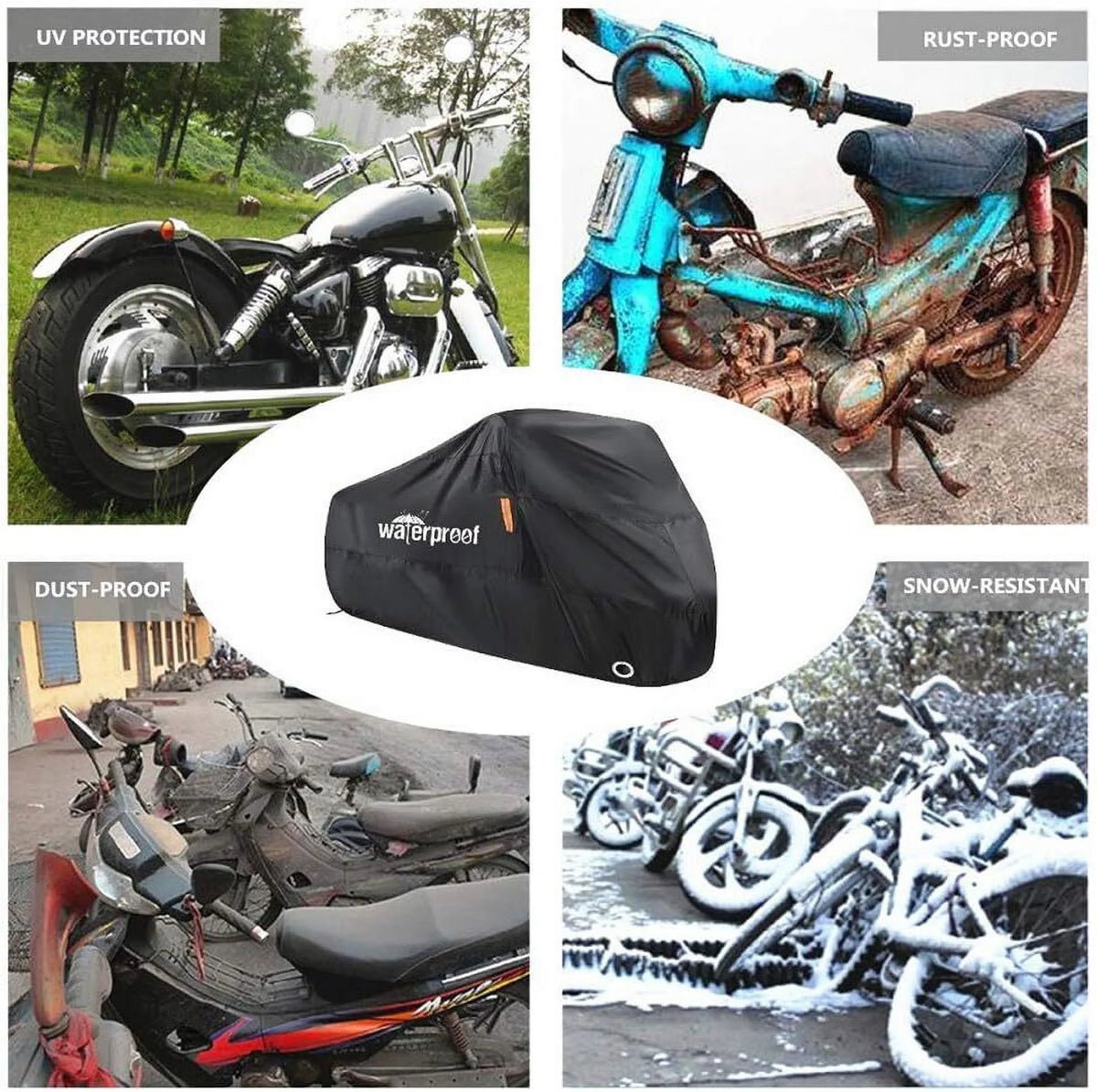 Waterproof Bike and Motorcycle Cover K169982