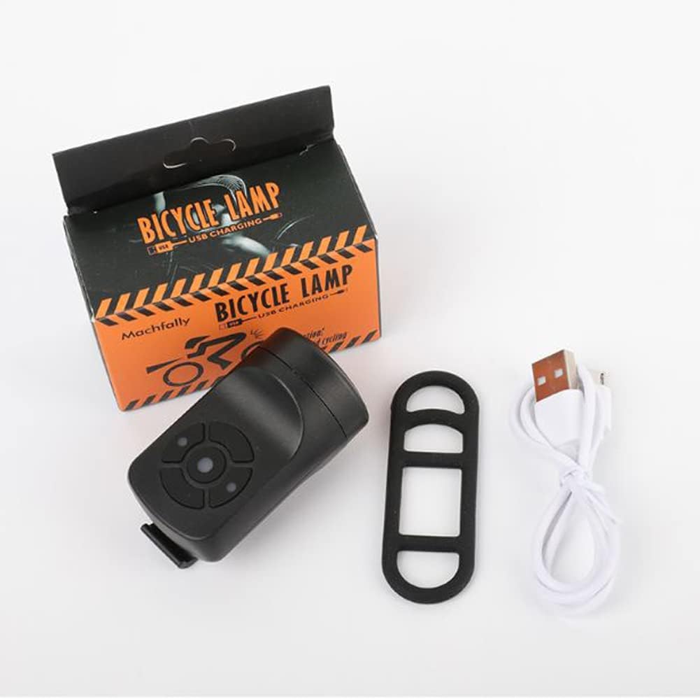 120Db USB Rechargeable Electric Bike Horn with 4 Sound Modes J1069