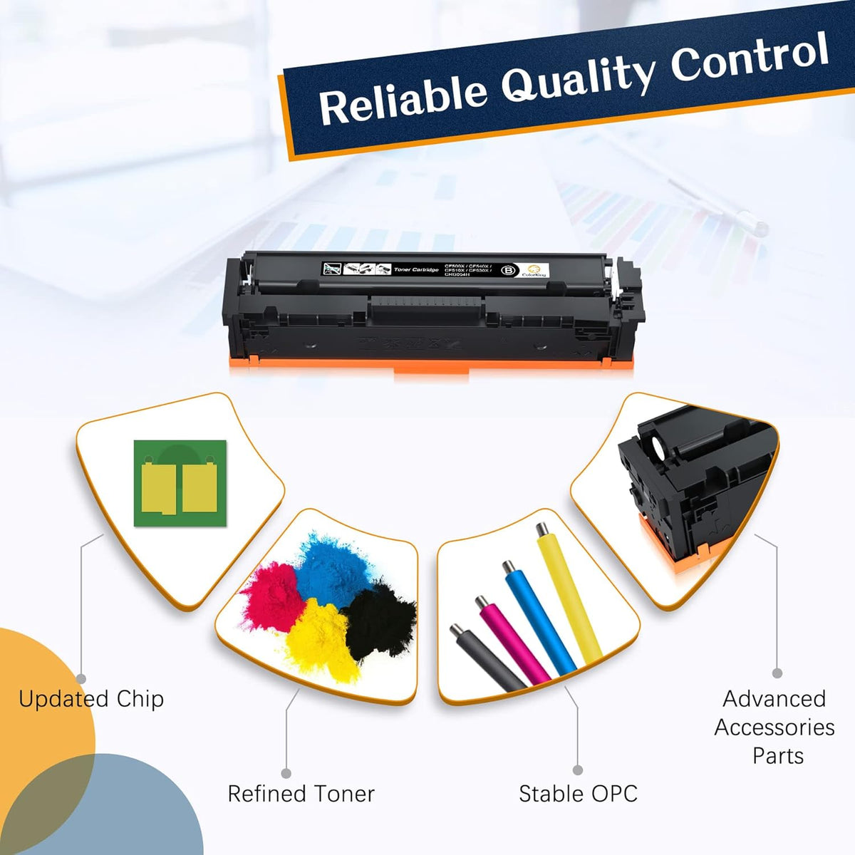 Compatible Toner Cartridge Replacement 4 Pack G5029