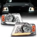 Chrome LED Headlights Pair X732861