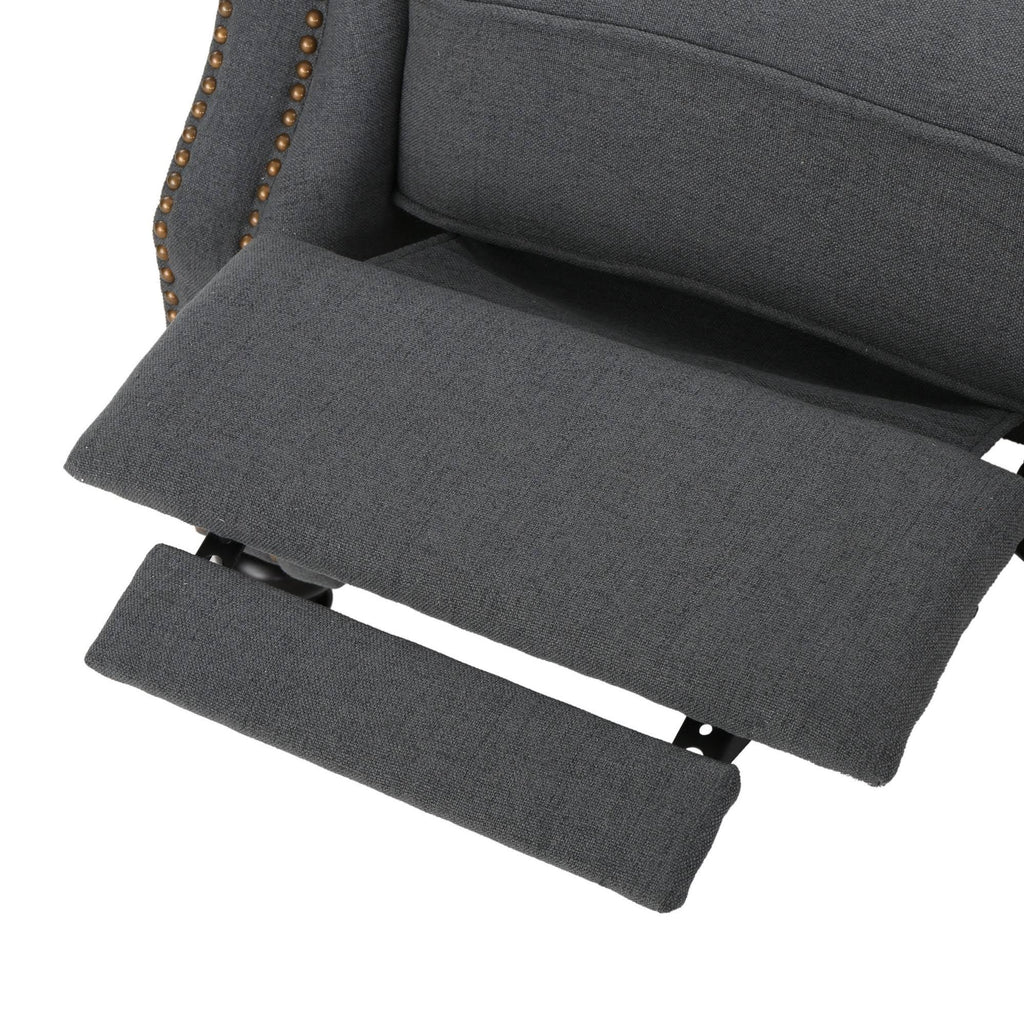 Tufted Recliner Charcoal N660