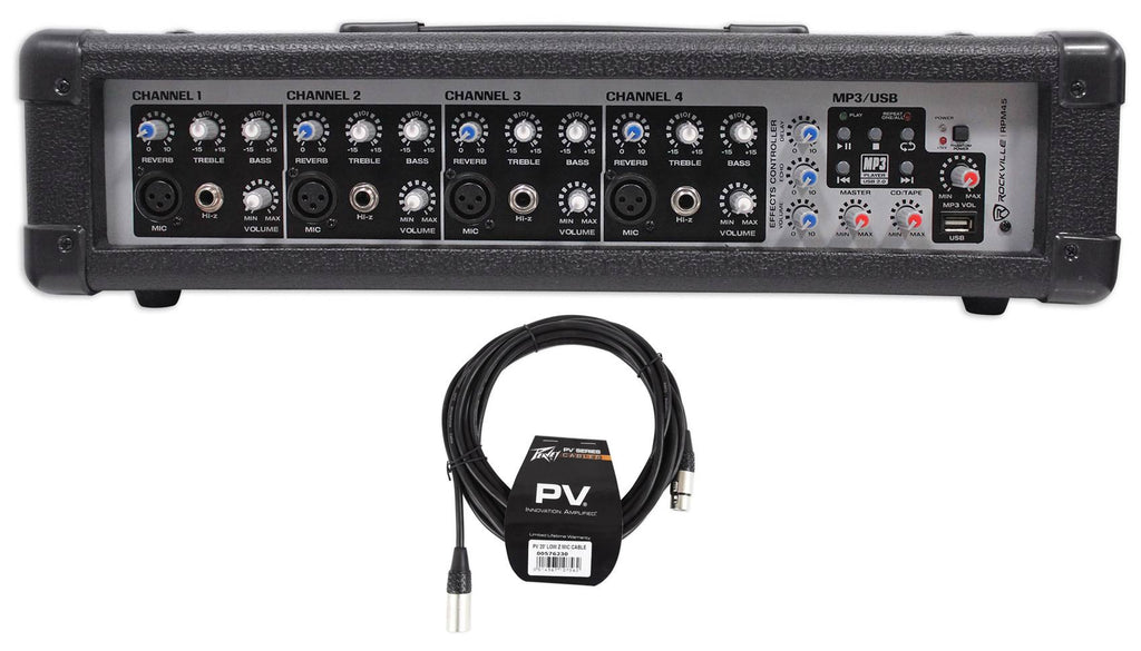 2400W Powered 4-Ch Mixer H77760