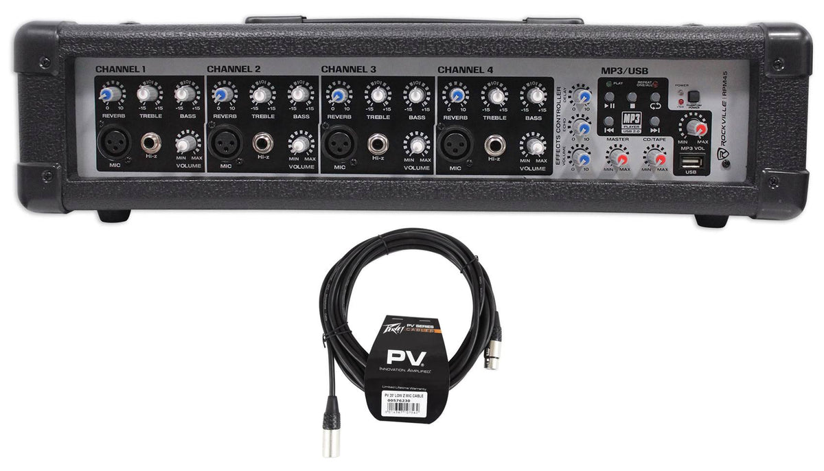 2400W Powered 4-Ch Mixer H77760