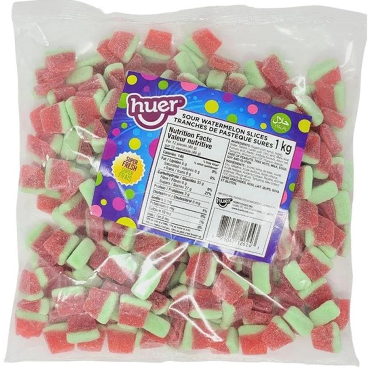 Sour Watermelon Slices 1 kg W7298