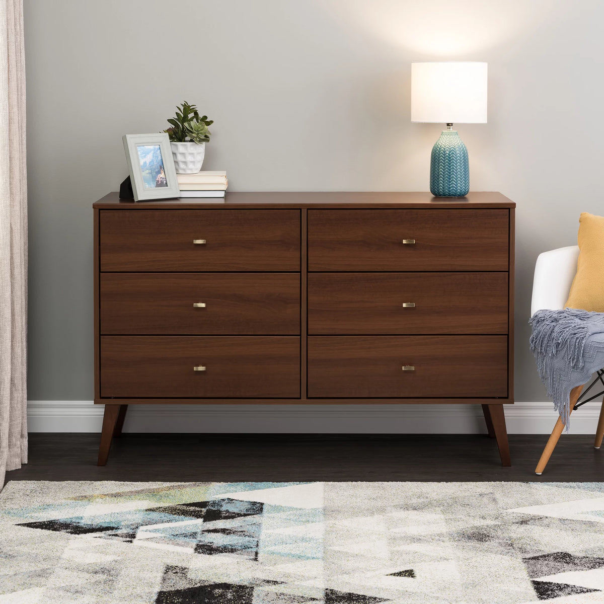 6 Drawer Wooden Dresser G88681