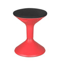 Black/Red Height Adjustable Wobble Stool M873715