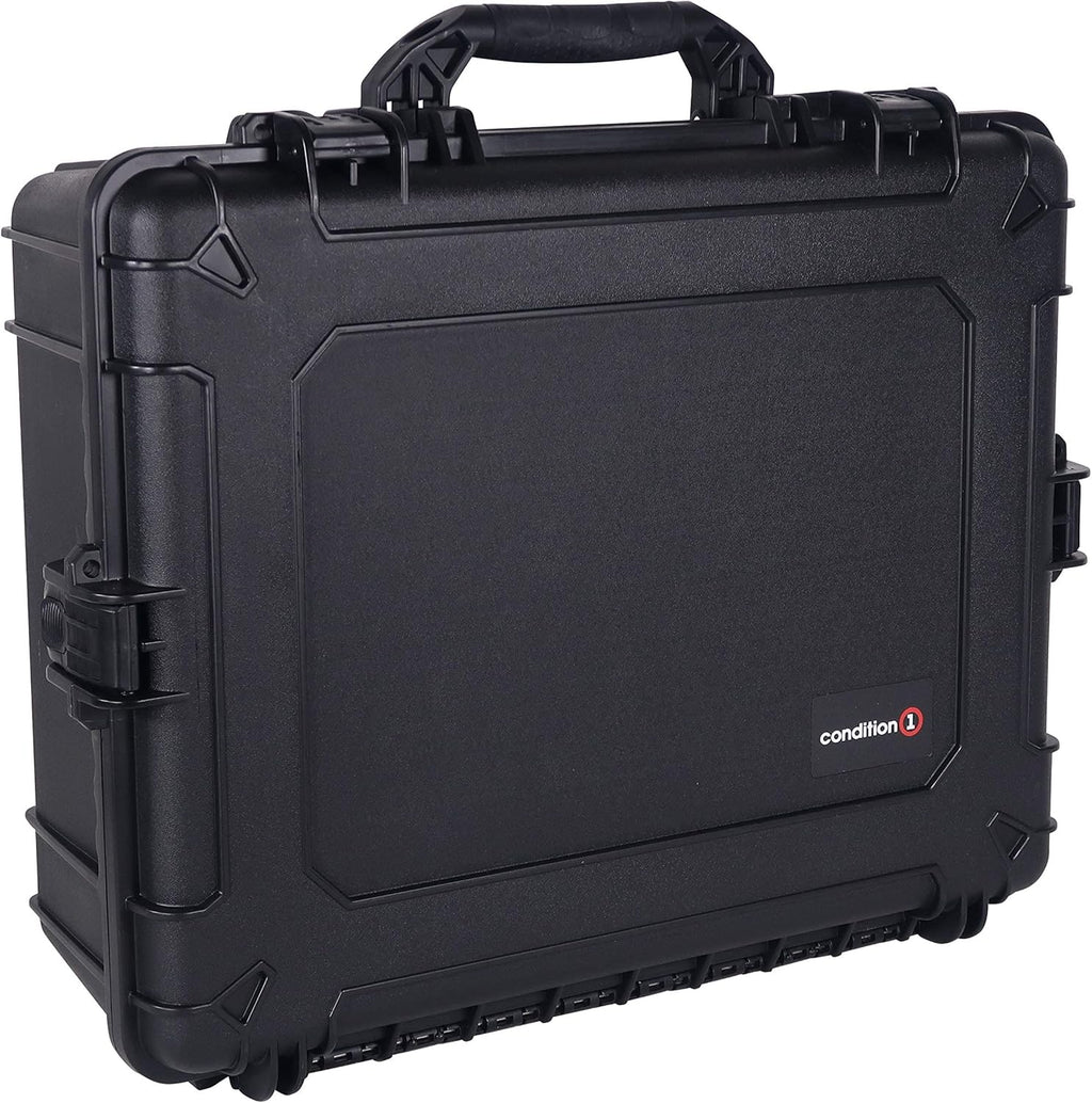 25 XL Waterproof Protective Hard Case with Foam, Black H1132