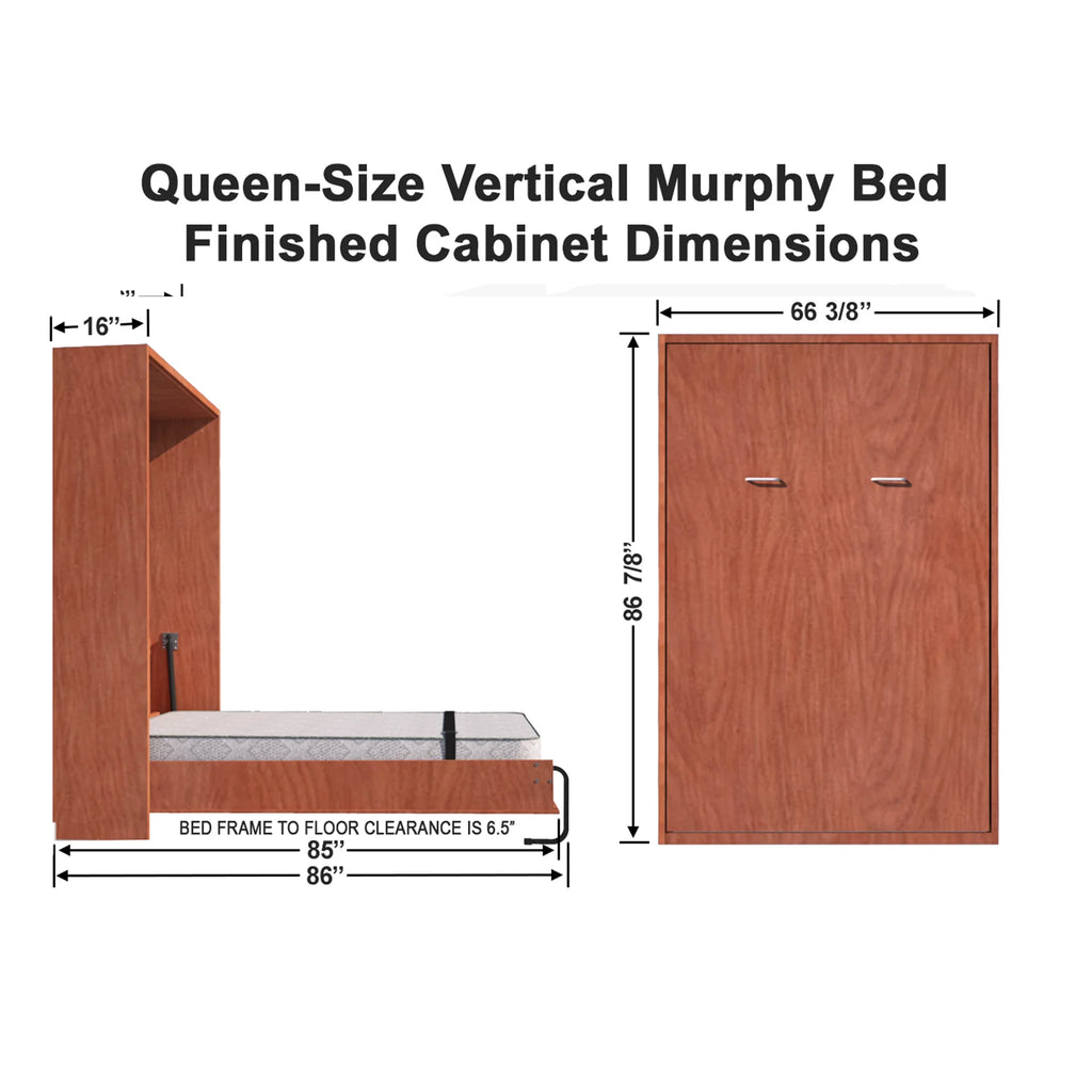 Queen Size Murphy Bed Hardware Kit E5115
