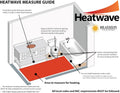 Floor Heating Cable 120V with Programmable Thermostat V1144