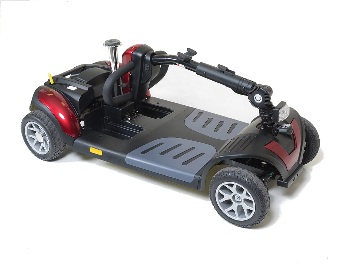 Red 4-wheel Travel Scooter H55860