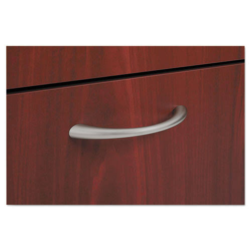 Medium Cherry Laminate Bow Front Desk Shell O20502