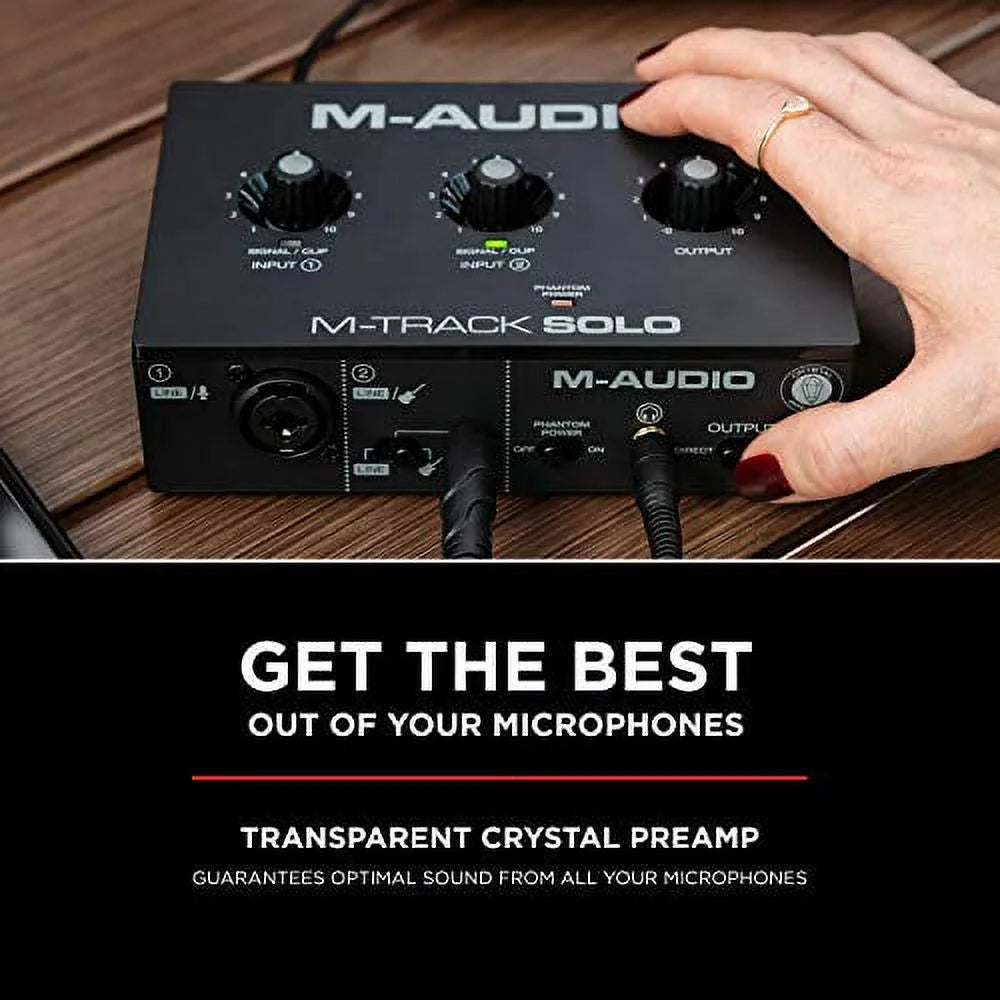USB Audio Interface with XLR, Line and DI Inputs R29713