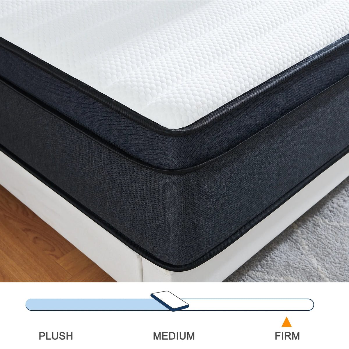 12 inch Hybrid Medium Plush Innerspring Mattress X8168
