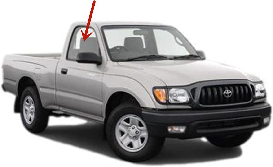 Passenger Right Side Door Window Glass Compatible with Toyota Tacoma Standard Cab 2005-2014 N2142
