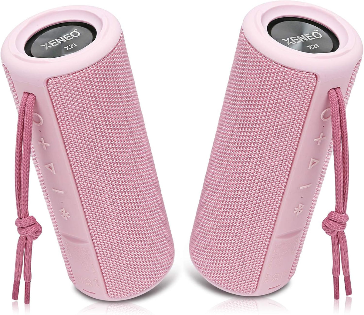Portable Outdoor Wireless Bluetooth Speaker with FM Radio, Micro SD Card Slot, AUX, Hard Travel Case Included N680758