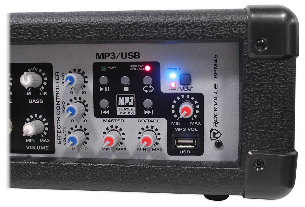 2400W Powered 4-Ch Mixer H77760