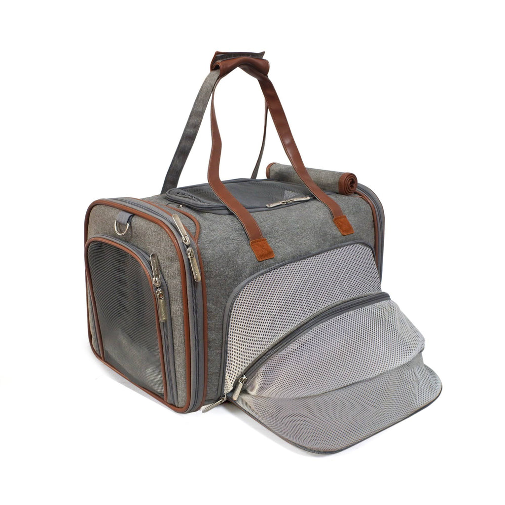 Double Expandable Pet Carrier B257