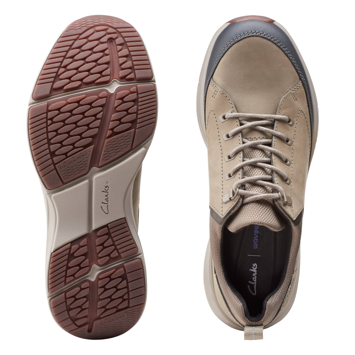 Sage Nubuck Clarks Wave 2.0 Vibe Shoes R146363
