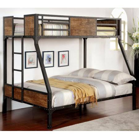Twin/Full Bunk Bed Y2835