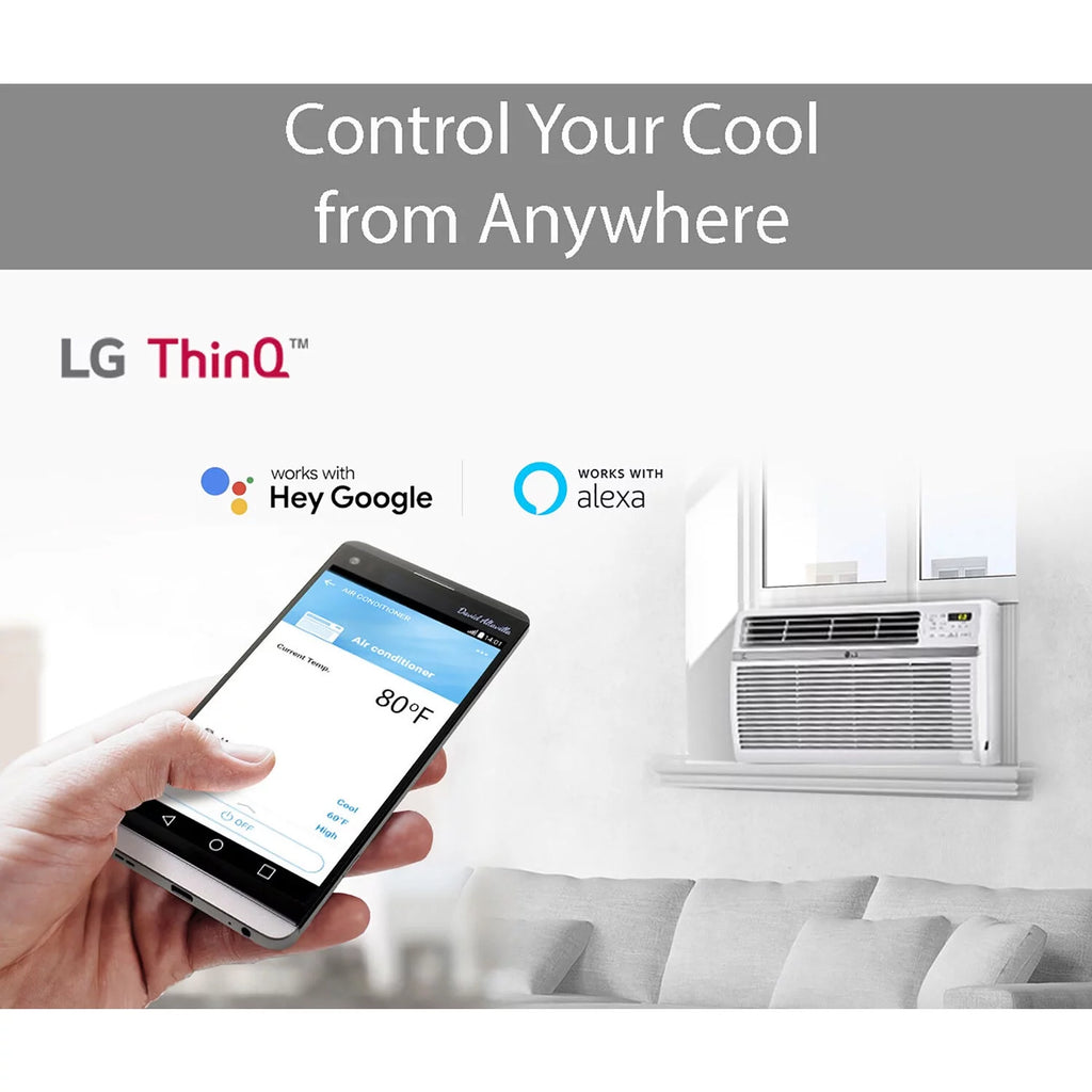 6,000 BTU Window-Mount Air Conditioner with Remote S8293