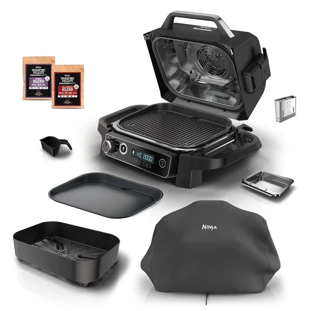 7-in-1 Outdoor Grill & Smoker A914234